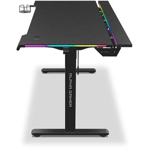 Mesa Gaming Alpha Gamer Zorya RGB - Preto - Image 7