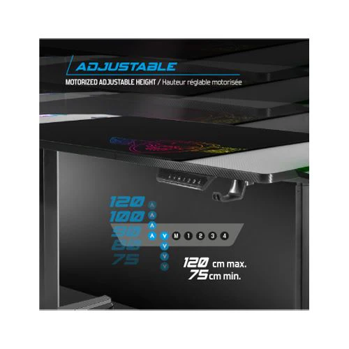 Mesa Gaming SOG Headquarter 800N - Preta - Image 5