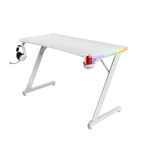 Mesa Gaming Trust GXT 709W Luminus RGB - Branca - Image 2