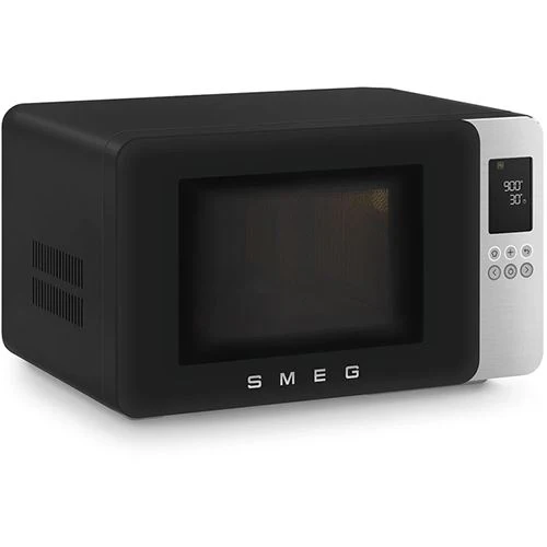 Micro-ondas com Grill Smeg MOC01BLMEU Collezione | 29 L | 900 W | Preto Mate - Image 10