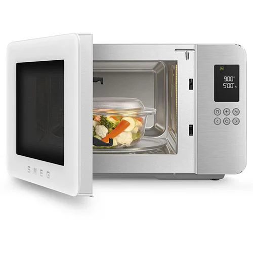 Micro-ondas com Grill Smeg MOC01WHMEU Collezione | 29 L | 900 W | Branco Mate - Image 10