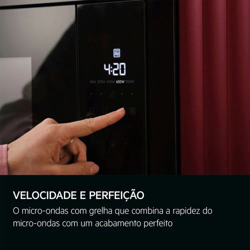 Micro-ondas Encastrar AEG TS5GM25EB | 25 L | 900 W | Preto - Image 4