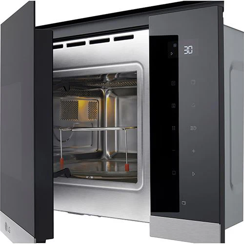 Micro-ondas Encastrar com Grill LG MG7Z2593D | 25 L | 900 W | Aço Inoxidável e Preto - Image 4