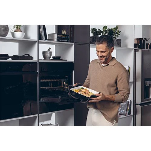 Micro-ondas Encastrar Haier H4MWID69P6N | 60x45.5 cm | 44 L | 900 W | Preto - Image 6