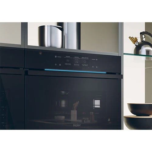 Micro-ondas Encastrar Haier H4MWID69P6N | 60x45.5 cm | 44 L | 900 W | Preto - Image 7