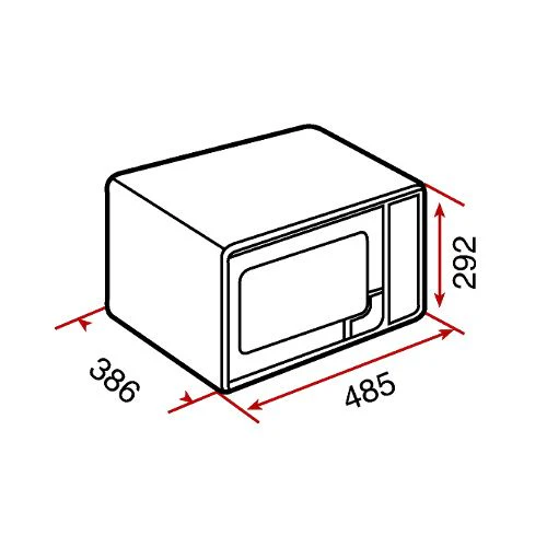 Micro-ondas Teka MWE 230 G | 23 L | 800 W - Aço inoxidável - Image 2