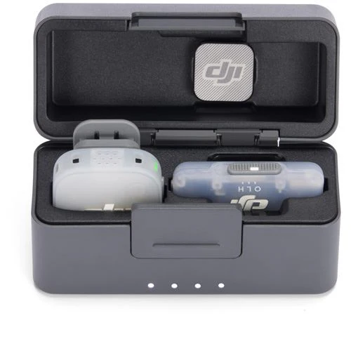 Microfone de Lapela DJI Mic Mini 2 - 1TX + 1 Mobile RX + Estojo de Carregamento