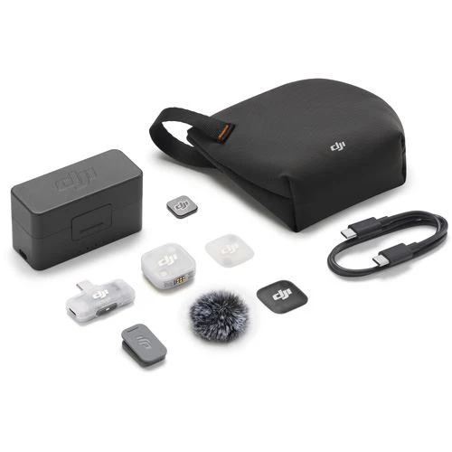 Microfone de Lapela DJI Mic Mini 2 - 1TX + 1 Mobile RX + Estojo de Carregamento - Image 15