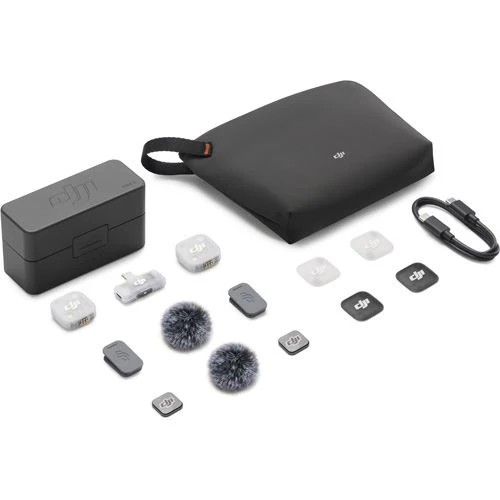 Microfone de Lapela DJI Mic Mini 2 - 2TX + 1 Mobile RX + Estojo de Carregamento - Image 18