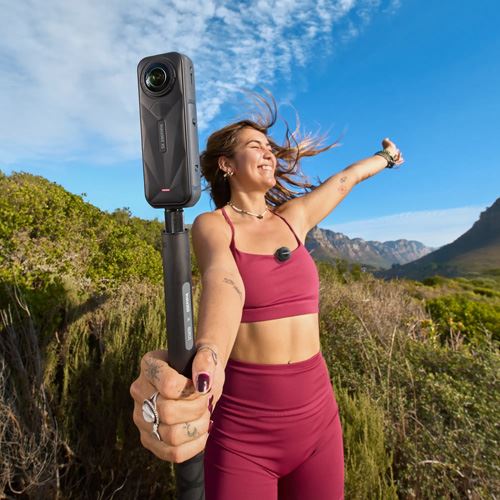 Microfone de Lapela Insta360 Mic Air 1TX + 1RX - Preto - Image 11