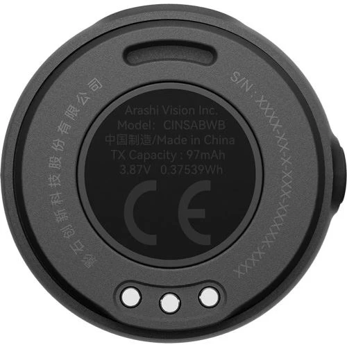 Microfone de Lapela Insta360 Mic Air 1TX - Transmissor - Preto - Image 2