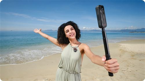 Microfone de Lapela Insta360 Mic Air 1TX - Transmissor - Preto - Image 8