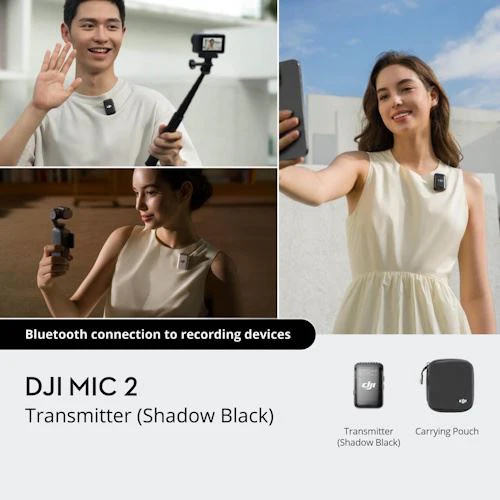 Microfone Dji Mic 2 Tx - Transmissor - Branco - Image 8