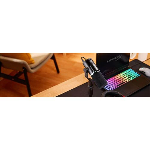 Microfone Gaming HyperX FlipCast | USB | XLR - Preto - Image 3