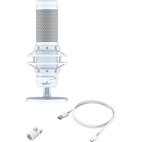 Microfone Gaming HyperX QuadCast S USB - Branco - Image 6