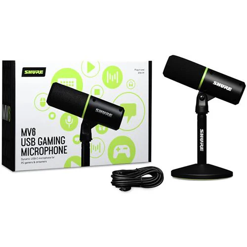Microfone Gaming Shure MV-6 - Preto - Image 7