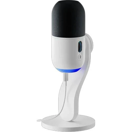 Microfone Logitech Yeti GX com Lightsync RGB - Branco - Image 2