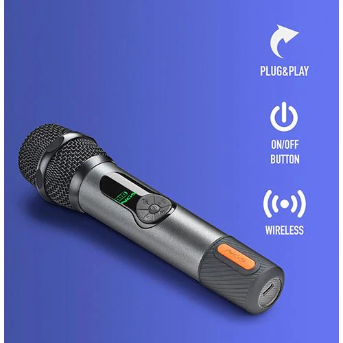 Microfone Wireless NGS Singer Star - Preto - Image 4
