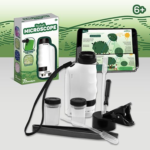 Microscópio de Bolso Branco - STEM - Science4you - Image 2