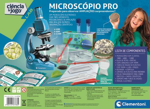 Lab Microscópio Pro - Clementoni - Image 3