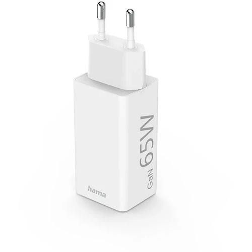 Mini Carregador Hama USB-C + USB  65W - Branco - Image 3