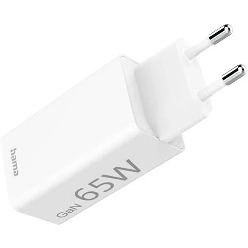 Mini Carregador Hama USB-C + USB  65W - Branco - Image 5