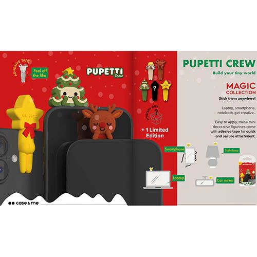 Mini Figuras para Smartphone / Tablet Case & Me Pupetti Crew - Magic Collection - Envio Aleatório - Image 8