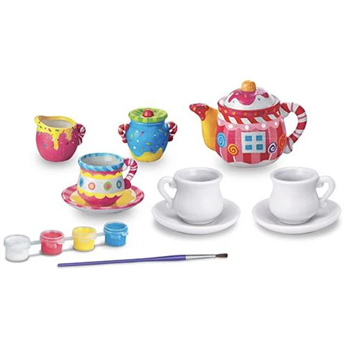 Mini Tea Set Painting - 4M | Sig Toys - Image 2