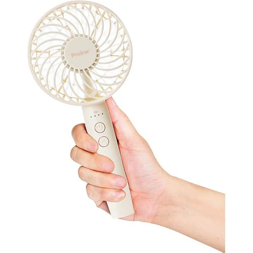 Mini Ventoinha Proline Regarregável Minifancream - Creme - Image 2