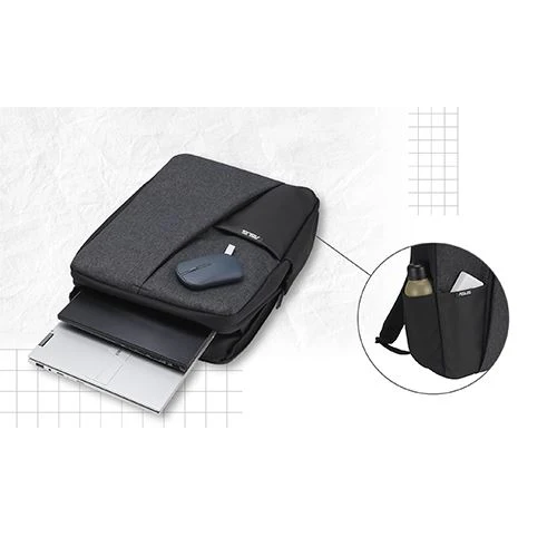 Mochila para Portáteis ASUS AP4600 Backpack - Preto e Cinzento - Image 2