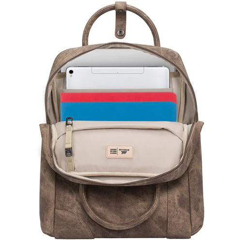 Mochila Rivacase Vagar 13.3'' - Beige - Image 6