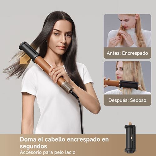 Modelador de Cabelo 7 em 1 Dreame AirStyle Pro | 1300 W - Dourado - Image 3