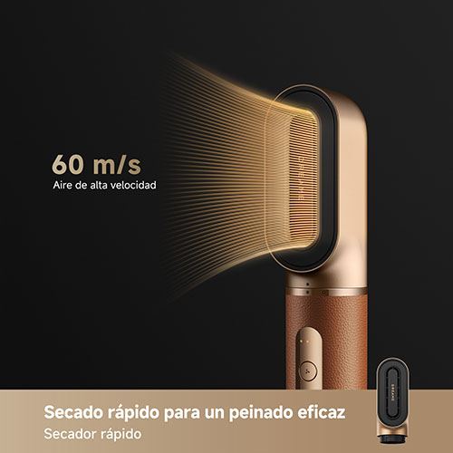Modelador de Cabelo 7 em 1 Dreame AirStyle Pro | 1300 W - Dourado - Image 6