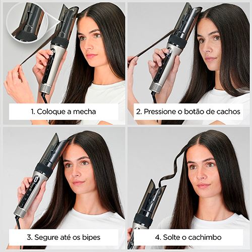 Modelador de Cabelo Automático Babyliss C6688E Style Secret Air - Image 3