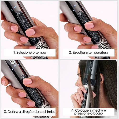 Modelador de Cabelo Automático Babyliss C6688E Style Secret Air - Image 4