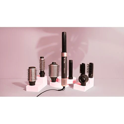 Modelador de Cabelo Cecotec CeramicCare AirGlam Preto 8 em 1 - Image 2