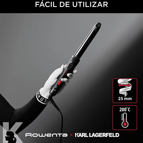 Modelador de Cabelo Rowenta 25 Mm Karl Larger Cf321Lf0 - Outlet - Grade A - Image 6