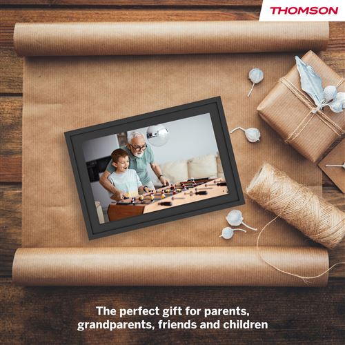 Moldura Digital Thomson Smart Photo Frame F10 10" HD Wi-Fi 32GB - Preto - Image 11