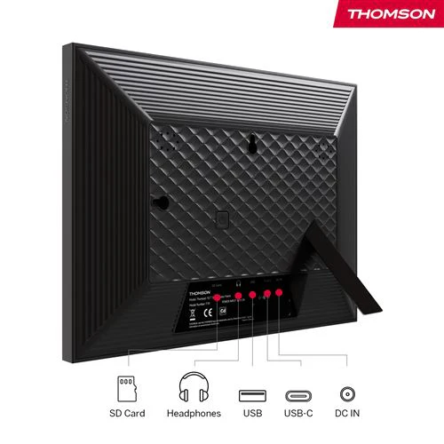 Moldura Digital Thomson Smart Photo Frame F10 10" HD Wi-Fi 32GB - Preto - Image 3