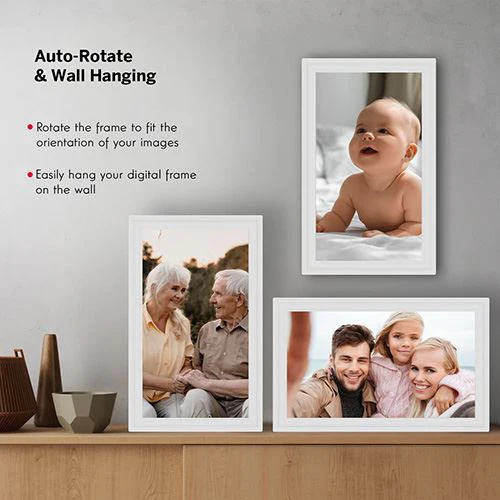 Moldura Digital Thomson Smart Photo Frame F15 15" Full HD Wi-Fi 32GB - Branco - Image 7