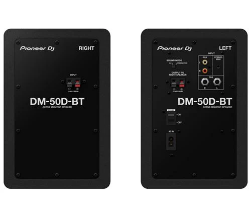 Colunas Amplificadas DJ Pioneer Monitor DM-50D BT Par - Preto - Image 2