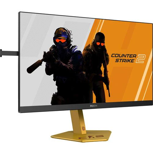 Monitor Gaming AOC Agon Pro CS24A | 24,1" | 0,5 ms | 610 Hz | Full HD - Preto e Dourado CS2 - Image 2
