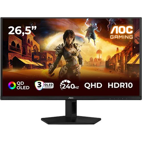 Monitor Gaming AOC Q27G41ZDF | OLED 26.5'' | 240Hz | QHD