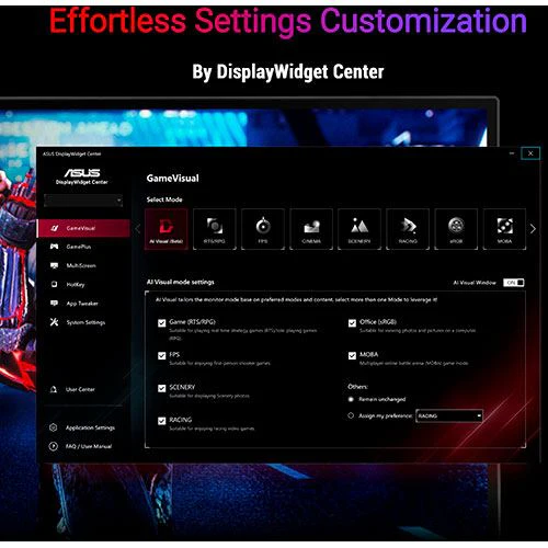 Monitor Gaming Asus ROG Strix XG27ACMES | 27" | 255Hz | QHD - Image 13