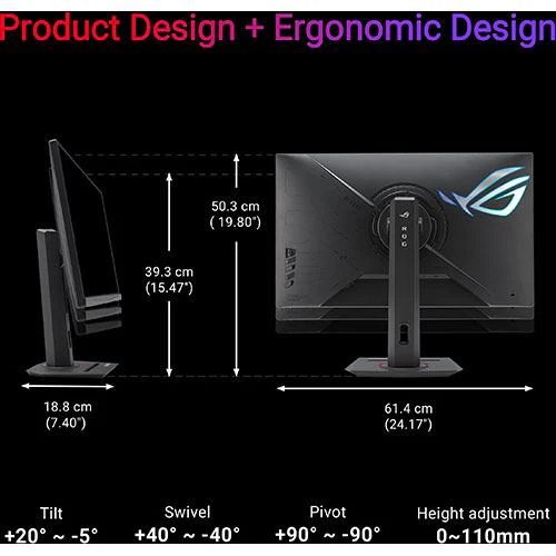 Monitor Gaming Asus ROG Strix XG27UCGR | 27" | 162Hz/485Hz | 4k UHD/FHD - Dual Mode - Image 10
