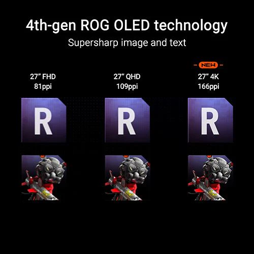 Monitor Gaming Asus ROG Swift PG27UCDM | OLED 27" | 240Hz | 4K UHD - Image 3