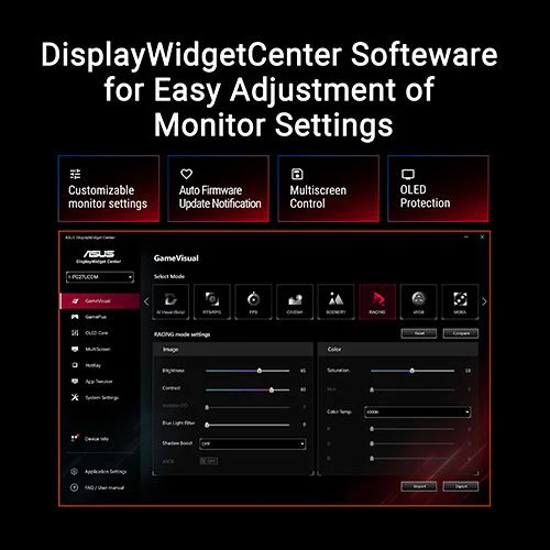 Monitor Gaming Asus ROG Swift PG27UCDM | OLED 27" | 240Hz | 4K UHD - Image 7