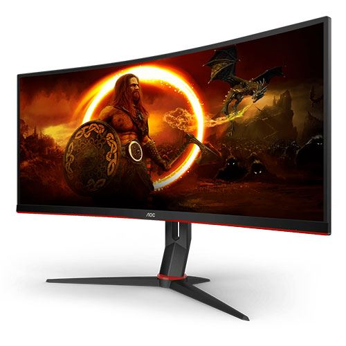 Monitor Gaming Curvo AOC CU34G2X/BK | 34'' | 144 Hz | UltraWide QHD - Image 3