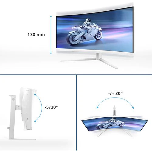 Monitor Gaming Curvo Philips Evnia 5000 34M2C5501A/00 | 34" | UltraWide QHD | 180 Hz - Image 11