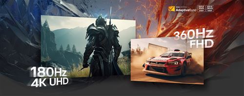 Monitor Gaming LG UltraGear 27G810A | 27'' | 180Hz/360HZ | 4K UHD/FHD - Dual Mode - Image 10